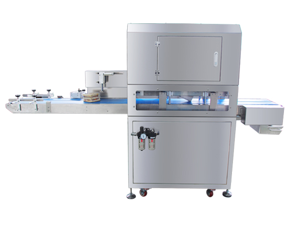 Automatic Ultrasonic Sandwich Cutter With Conveyor — Original product view 02